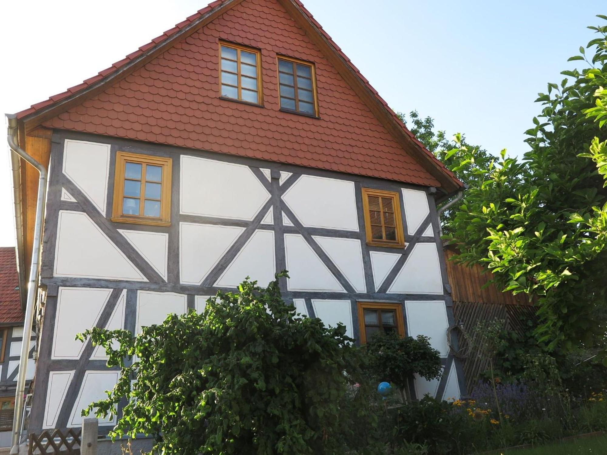 Fachwerktraum Im Hof Lejlighed Alheim Eksteriør billede